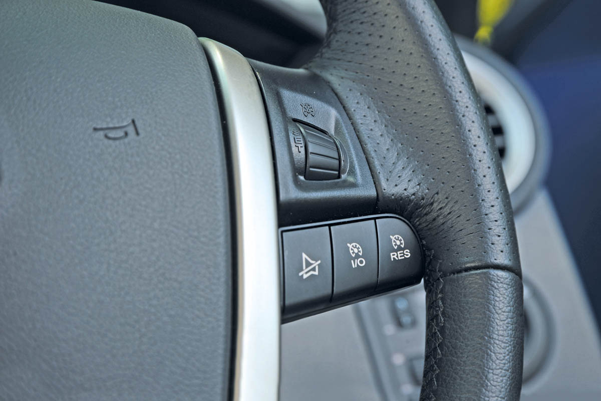MG6 steering wheel