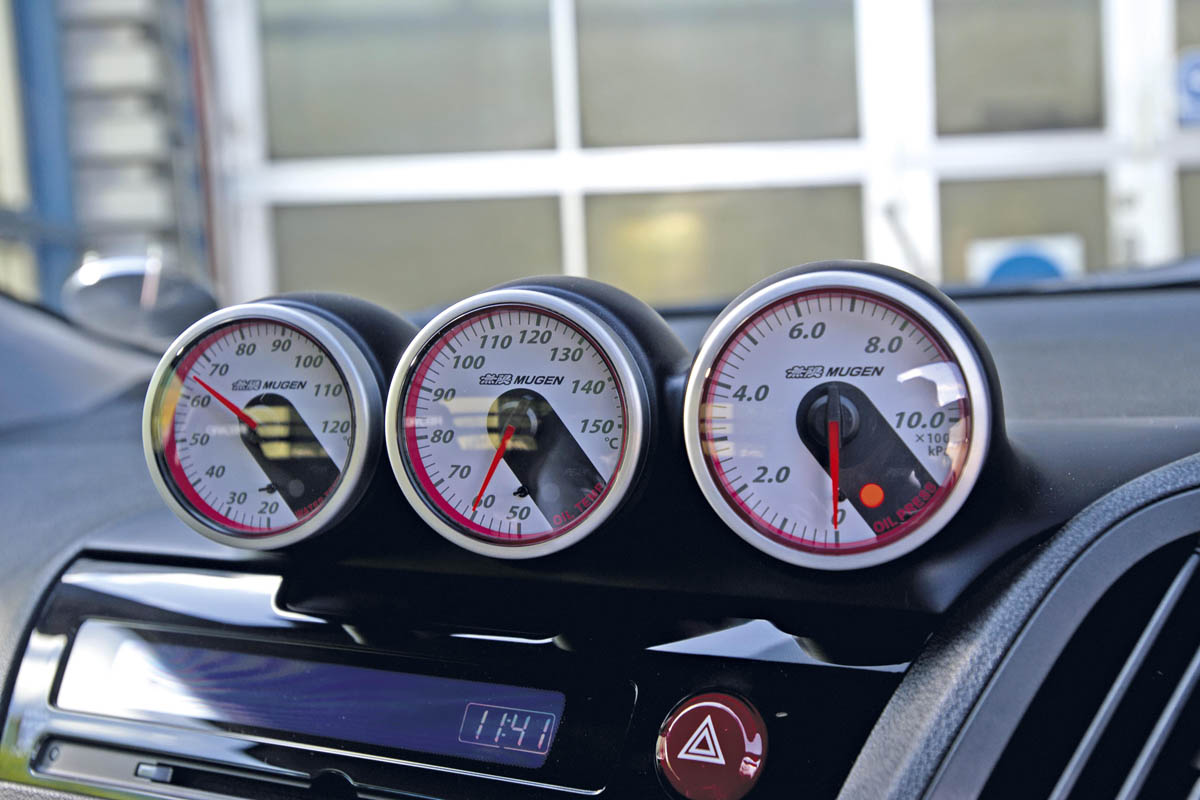 Honda CR-Z Mugen dials