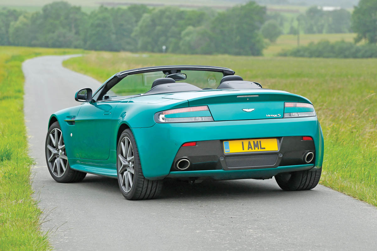 Aston Martin Vantage S Roadster rear static