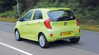 Kia Picanto rear track