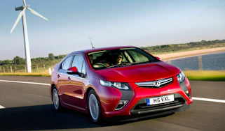 Vauxhall Ampera front track