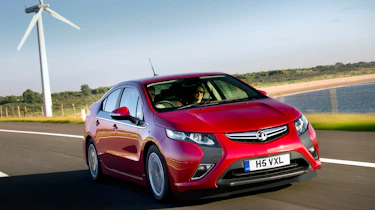 Vauxhall Ampera front track
