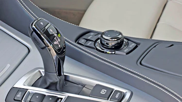 BMW 640i gearstick