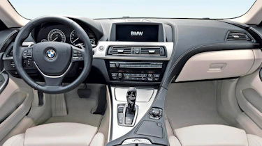 BMW 640i cabin