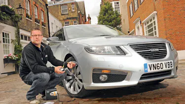 Saab 9-5 header