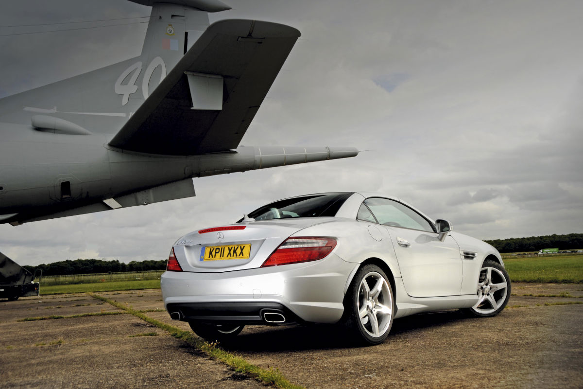 Mercedes SLK 200 static