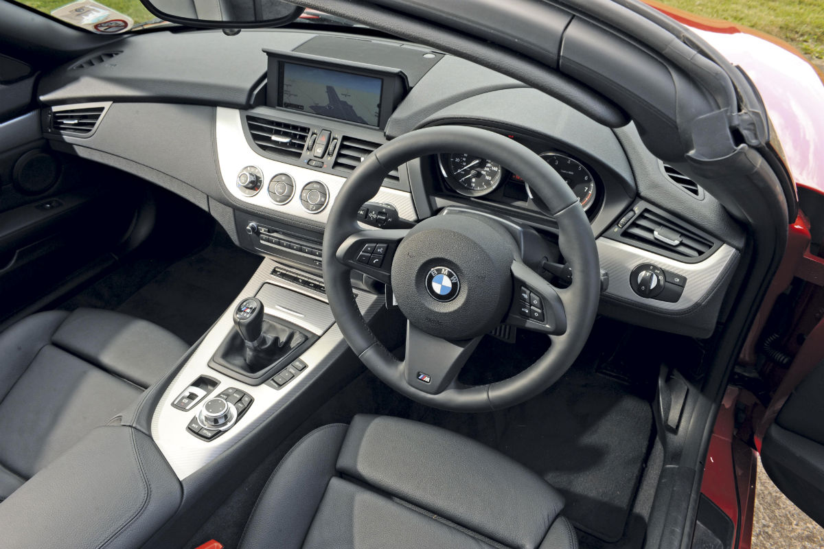 BMW Z4 interior