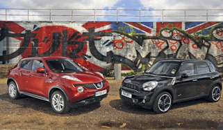 Nissan Juke Turbo vs MINI Countryman