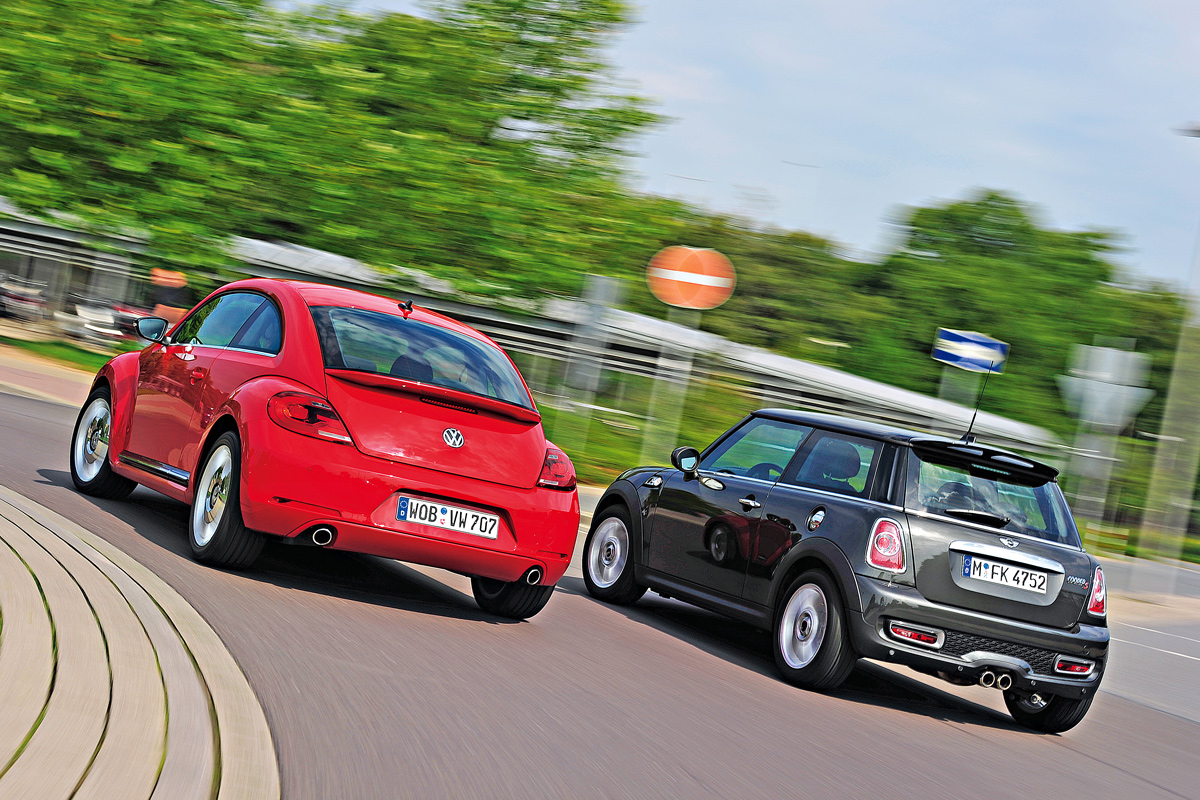 Volkswagen Beetle and MINI
