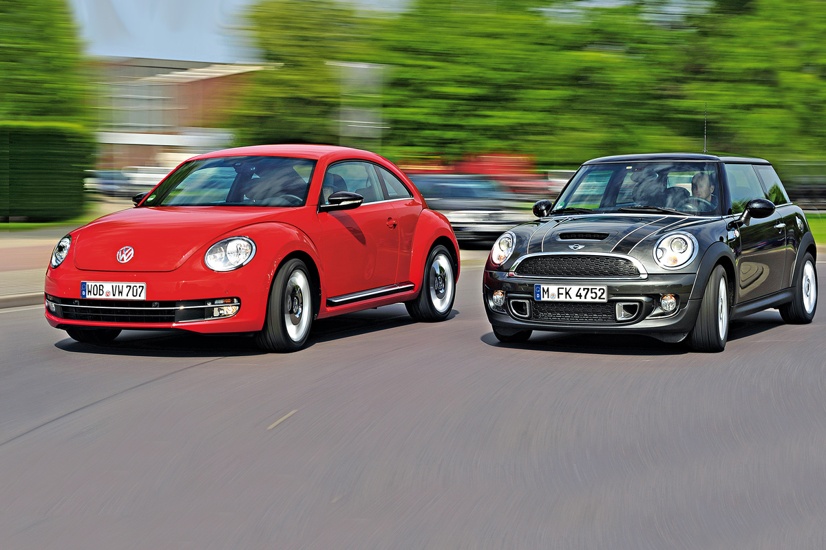 Volkswagen Beetle and MINI