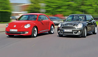Volkswagen Beetle and MINI