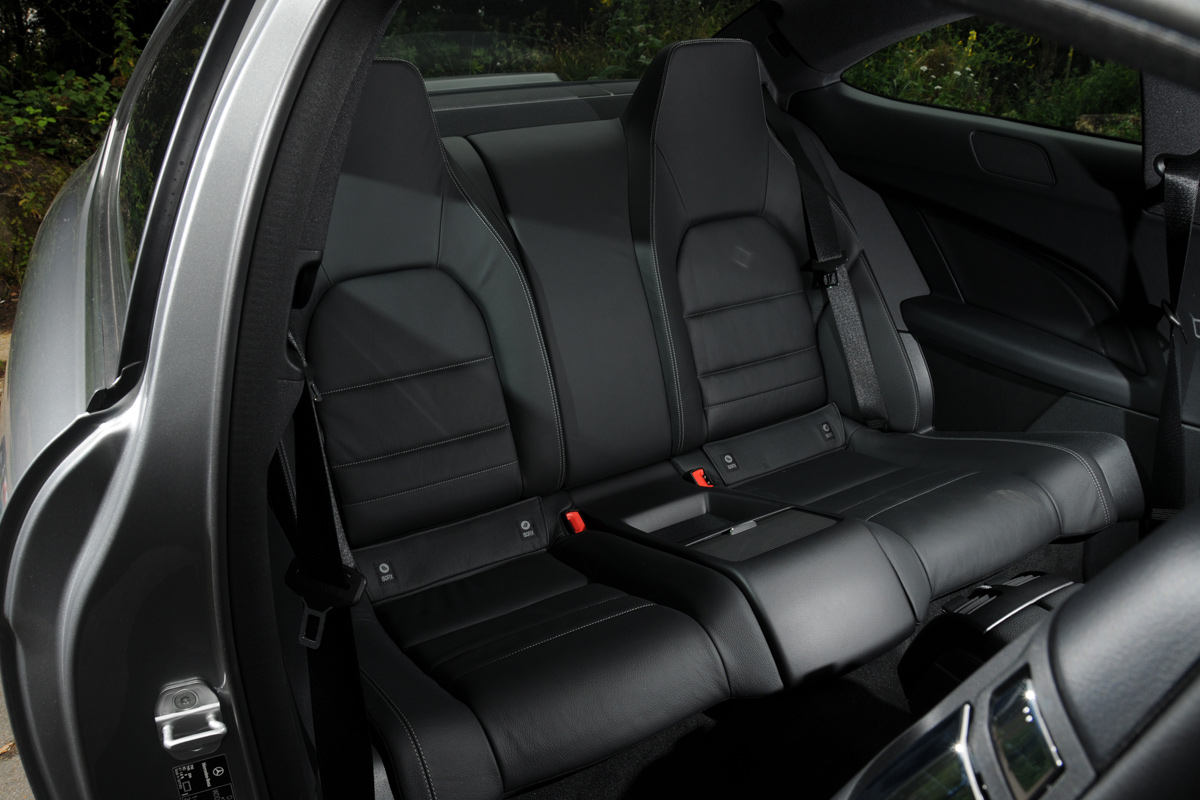 Mercedes C180 Coupe rear seats