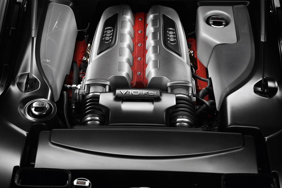 Audi R8 GT engine