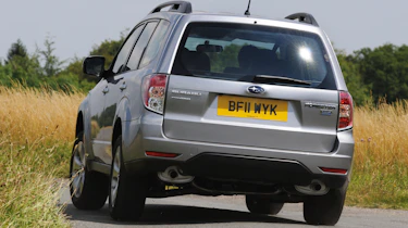 Subaru Forester Diesel rear cornering