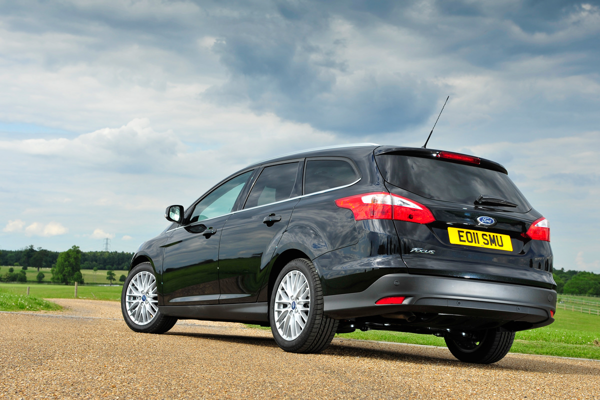 Ford Focus Estate rear three-quarters