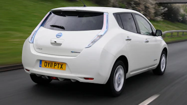 Nissan Leaf rear tracking