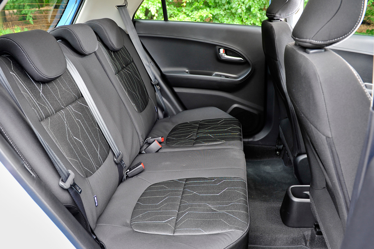 Kia Picanto rear seats