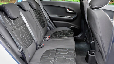 Kia Picanto rear seats