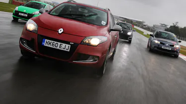 Renault Megane Sport Tourer front tracking