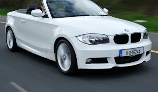 BMW 118d Convertible front tracking