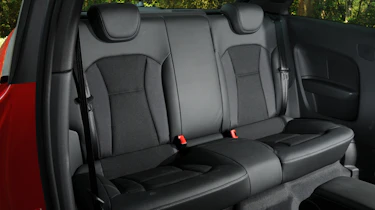 Audi A1 rear seats
