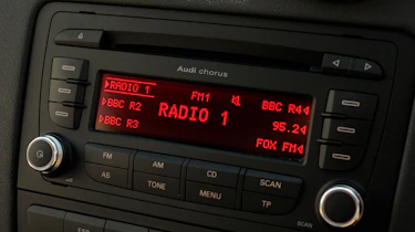 Audi A3 centre console