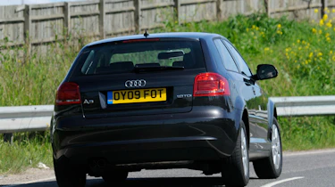 Audi A3 rear cornering