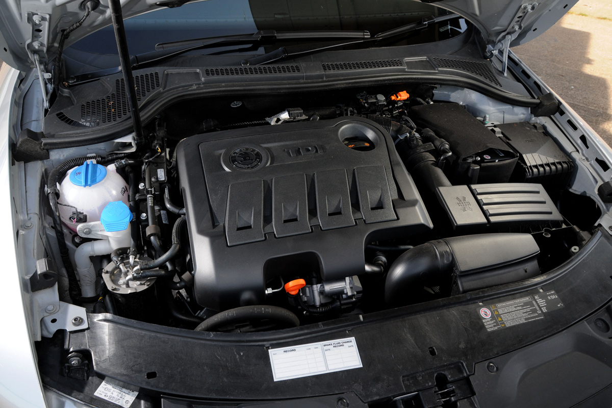Skoda Superb Estate engine