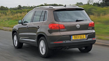 Volkswagen Tiguan rear tracking