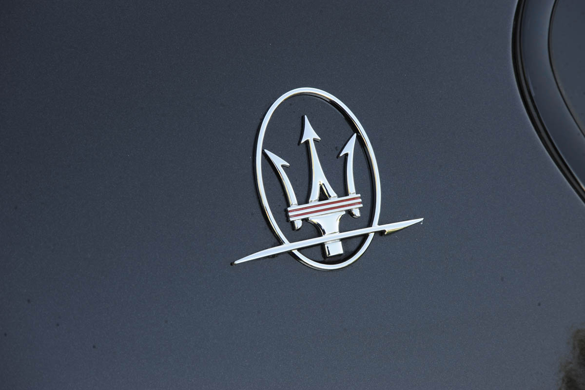 Maserati GranTurismo MC Stradale badge