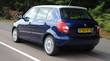 Skoda Fabia 1.2 TSI Elegance rear tracking
