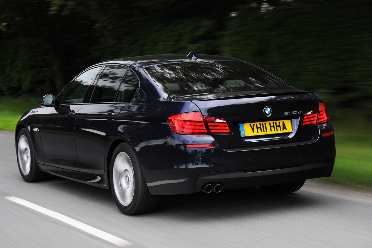 BMW 520d SE rear tracking