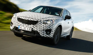 Mazda CX-5 front tracking