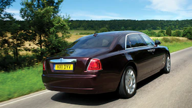 Rolls-Royce Ghost EWB rear tracking