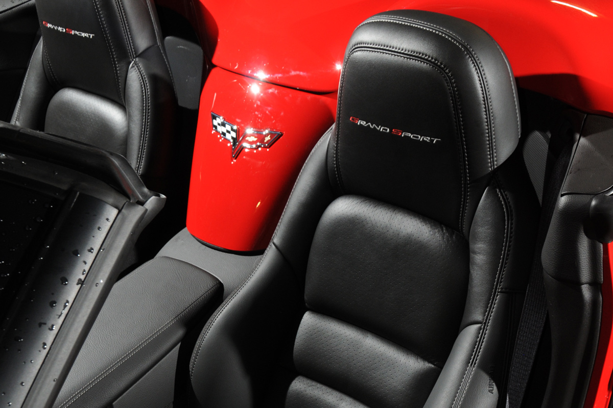 Corvette Grand Sport seats