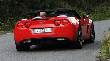 Corvette Grand Sport rear cornering