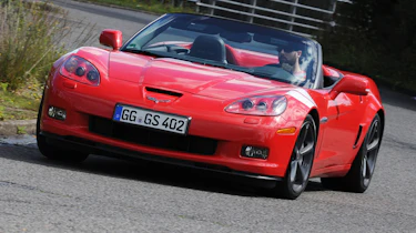 Corvette Grand Sport front cornering