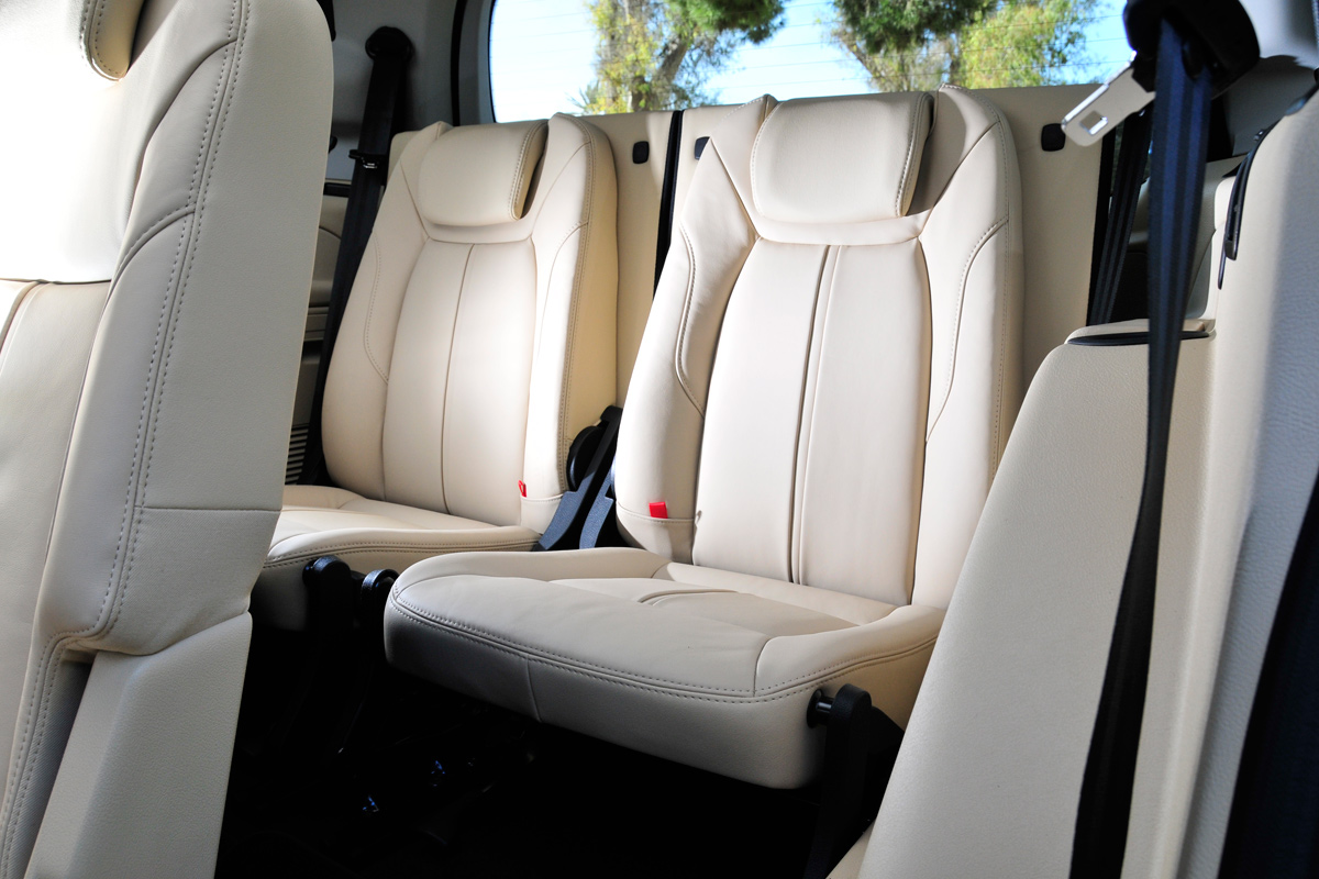 Ford Galaxy rear seats