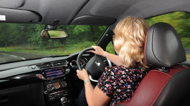 Citroen DS3 driving