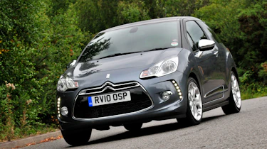Citroen DS3 front cornering