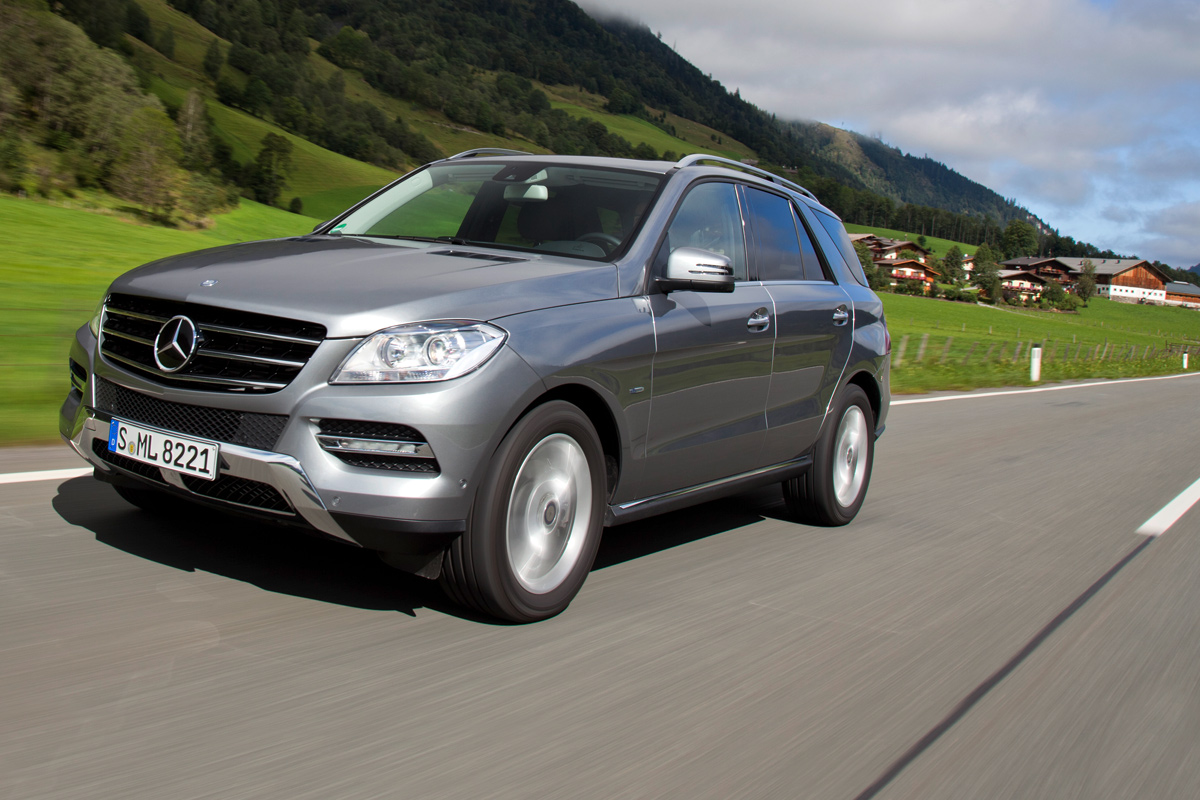 Mercedes ML 250 CDI front tracking