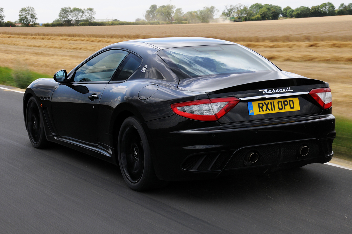 Maserati GranTurismo MC Stradale rear tracking