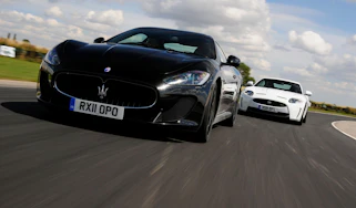 Maserati GranTurismo MC Stradale vs Jaguar XKR-S Coupe