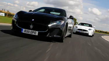 Maserati GranTurismo MC Stradale vs Jaguar XKR-S Coupe
