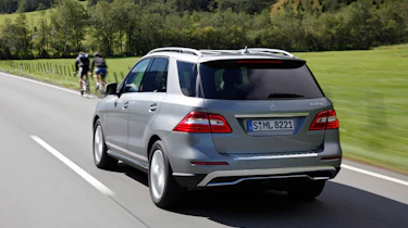 Mercedes ML 250 CDI rear tracking