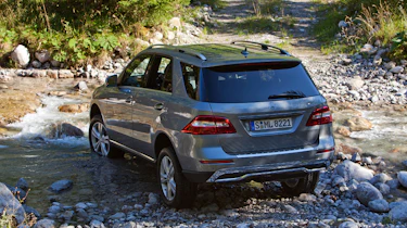 Mercedes ML 250 CDI rear three-quarters