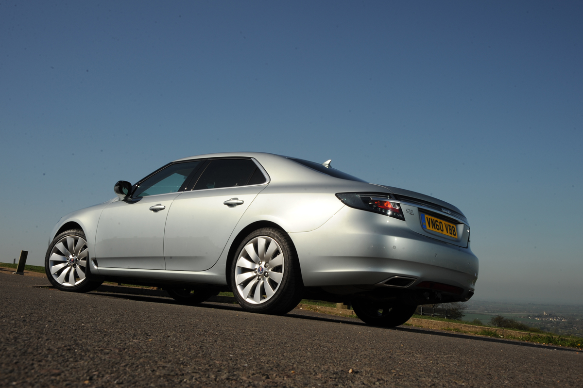 Saab 9-5rear three-quarters