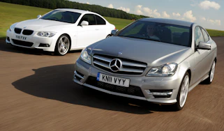 Mercedes C-Class Coupe vs BMW 3 Series