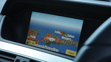 Mercedes C180 Coupe sat-nav