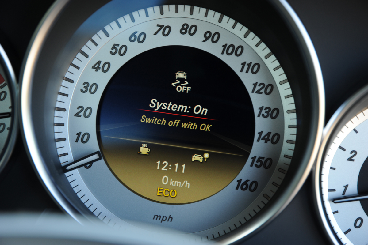Mercedes C180 Coupe detail